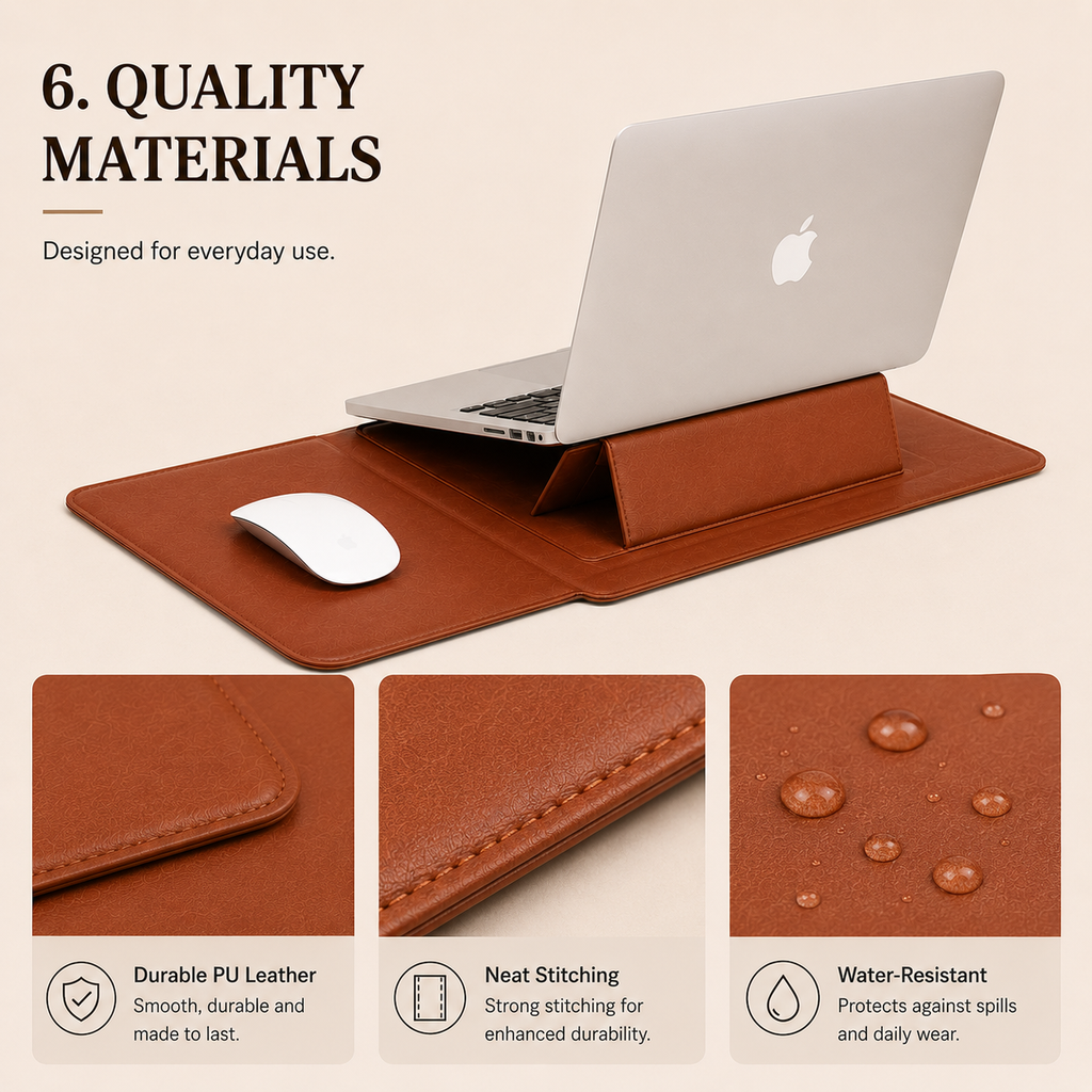 The Fold Sleeve™ – 3-in-1 Laptop Sleeve