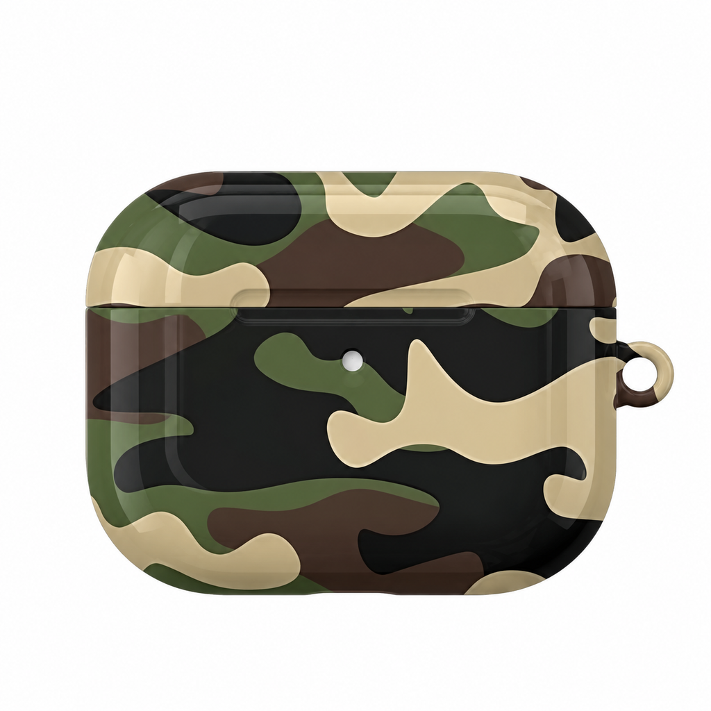 Olive Camo AirPods Case