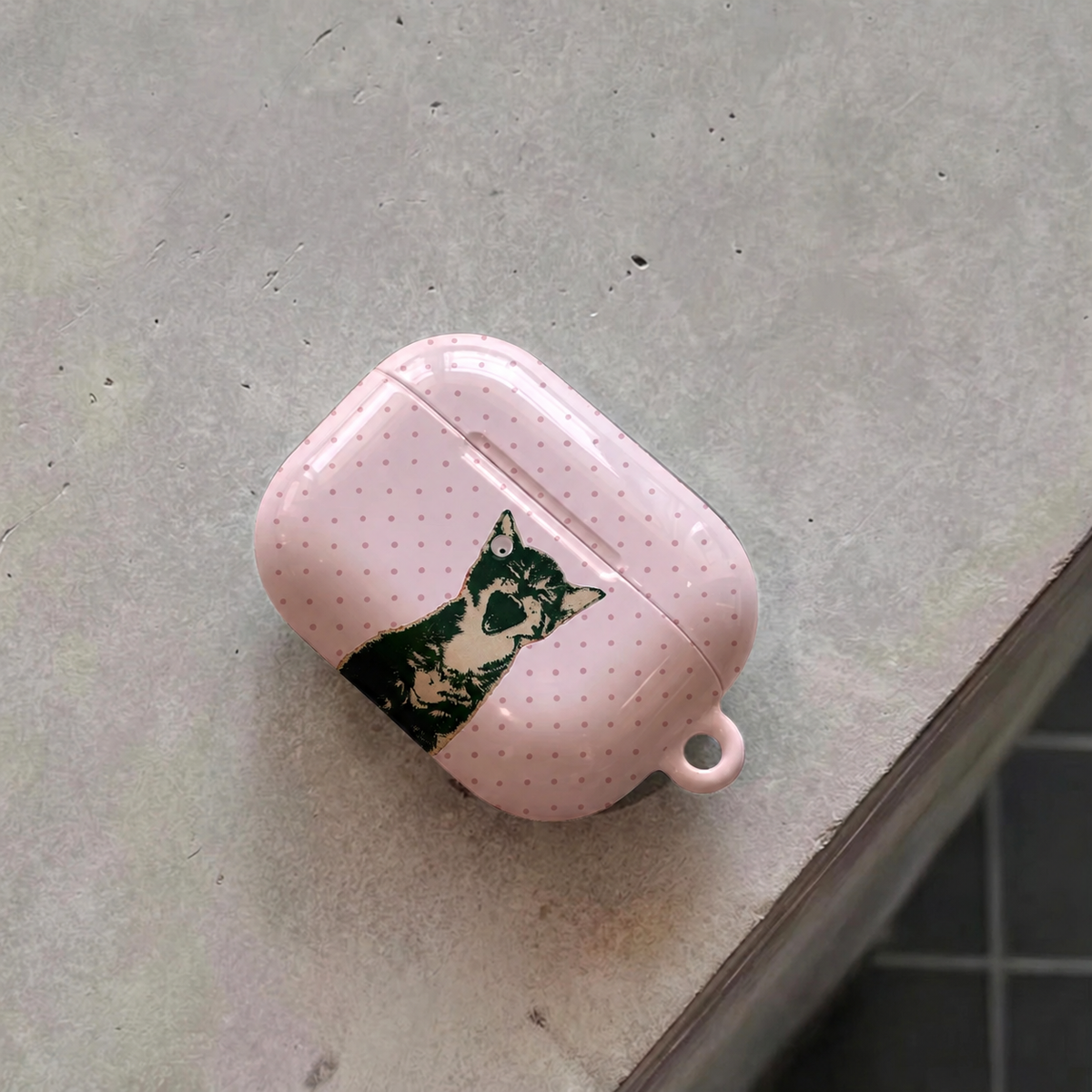 Blush Cat AirPods Case