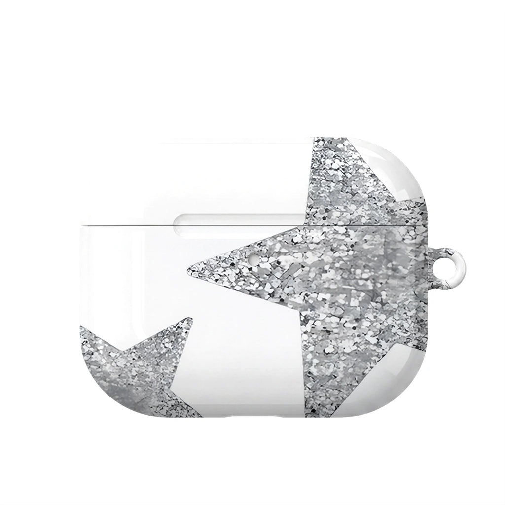 Silver Star AirPods Case
