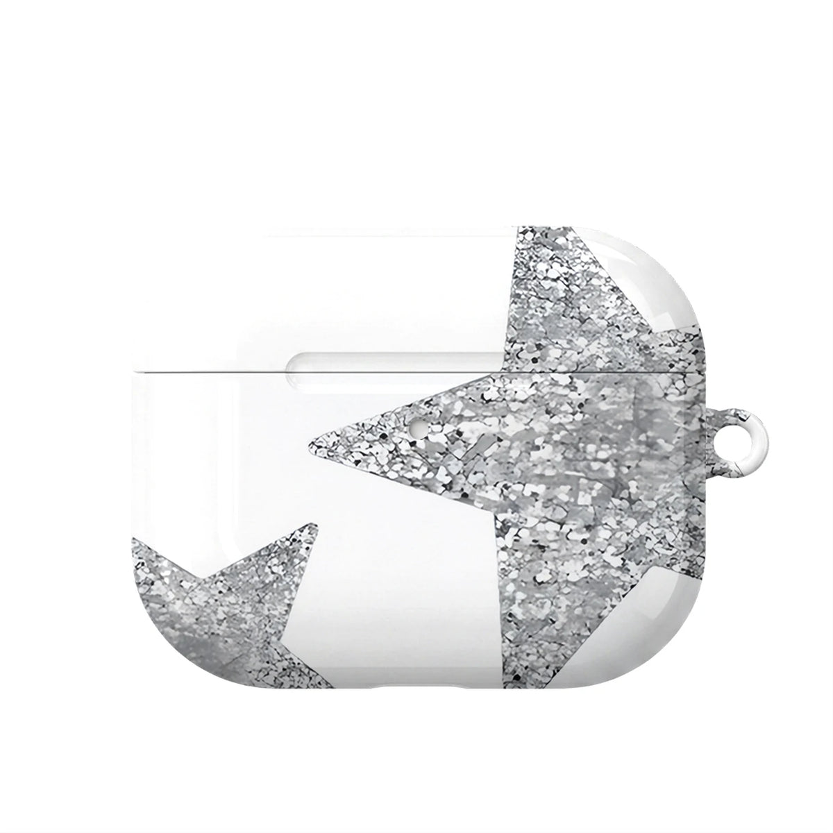 Silver Star AirPods Case