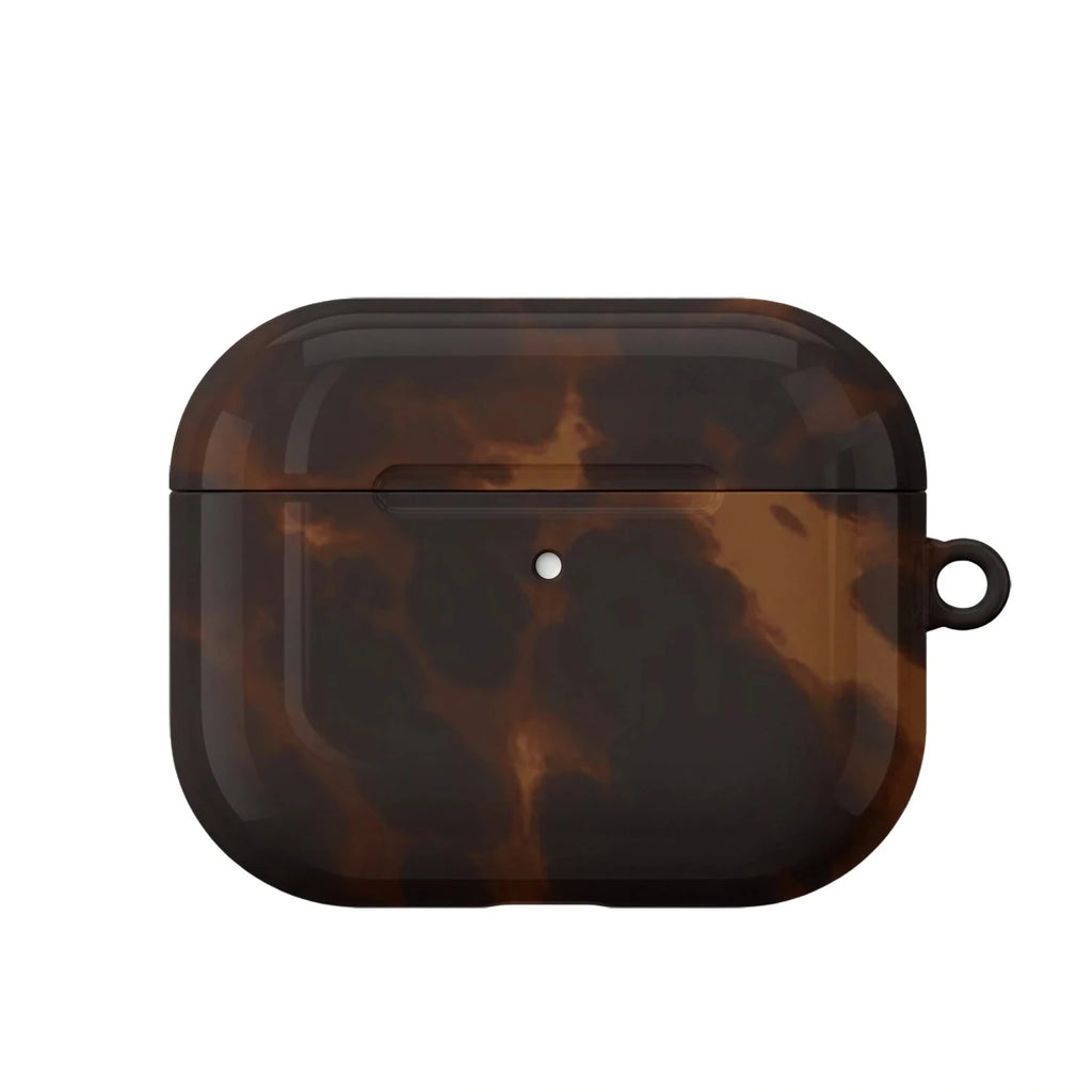 Espresso Tortoise AirPods Case