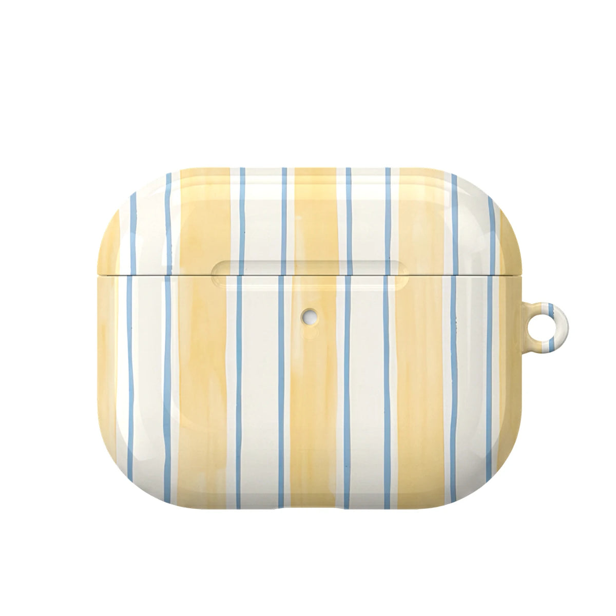 Butter Blue Stripe AirPods Case