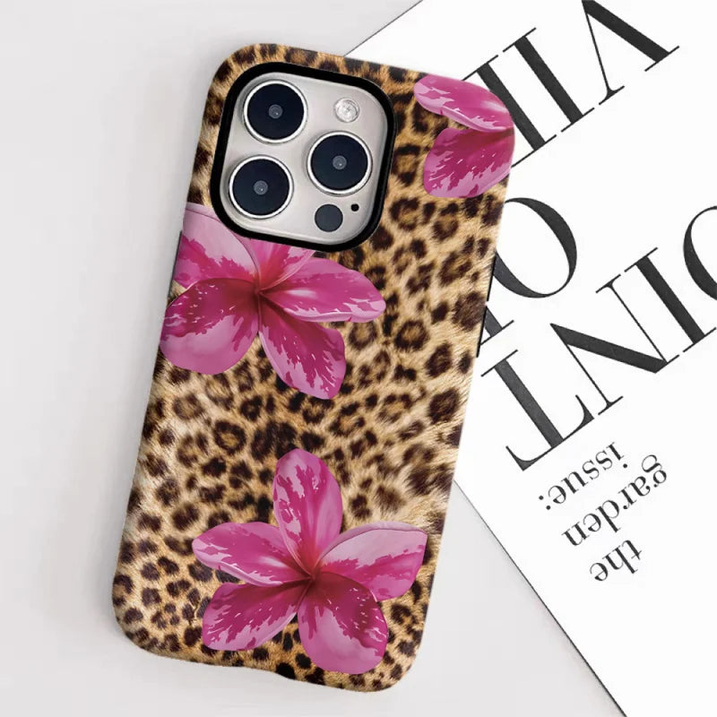 Pink Leopard Bloom Case