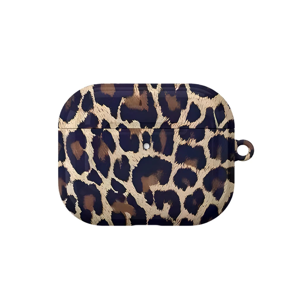 Pink Leopard Bloom AirPods Case