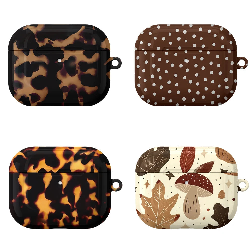Espresso Tortoise AirPods Case