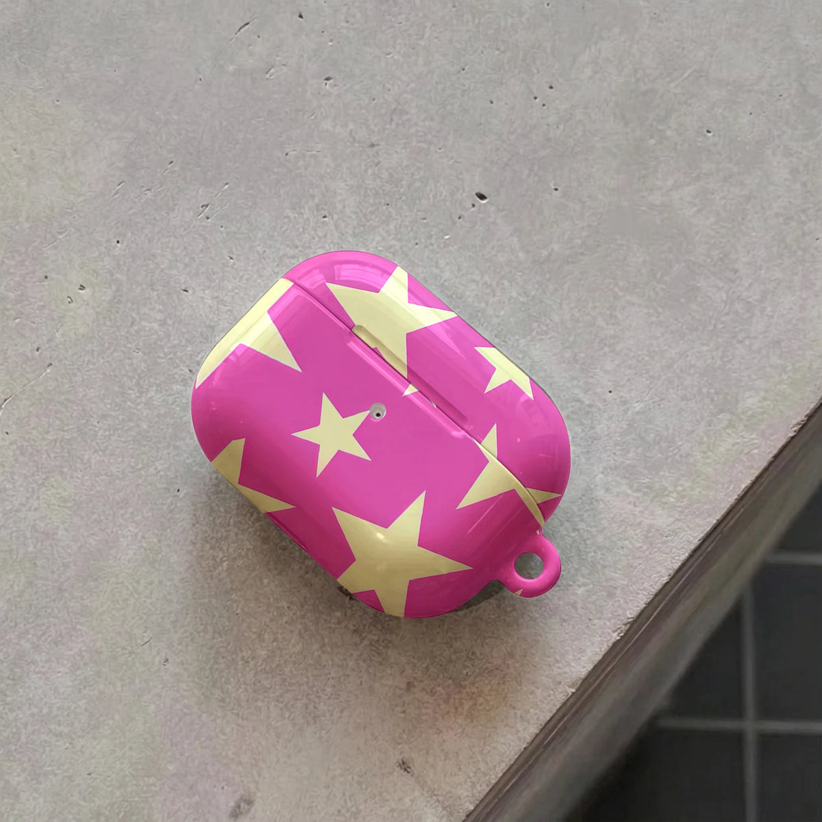 Pink Star Club AirPods Case