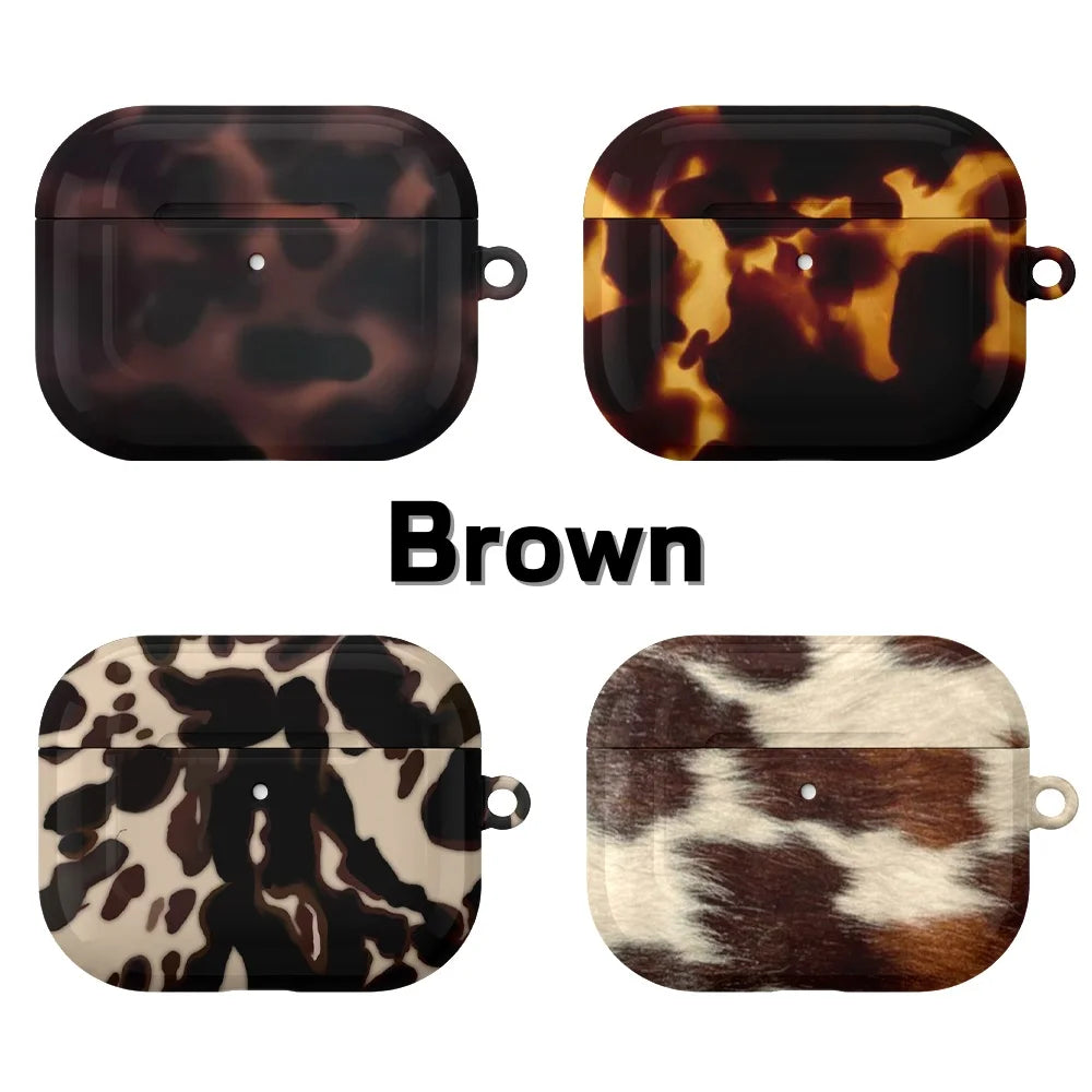 Espresso Tortoise AirPods Case
