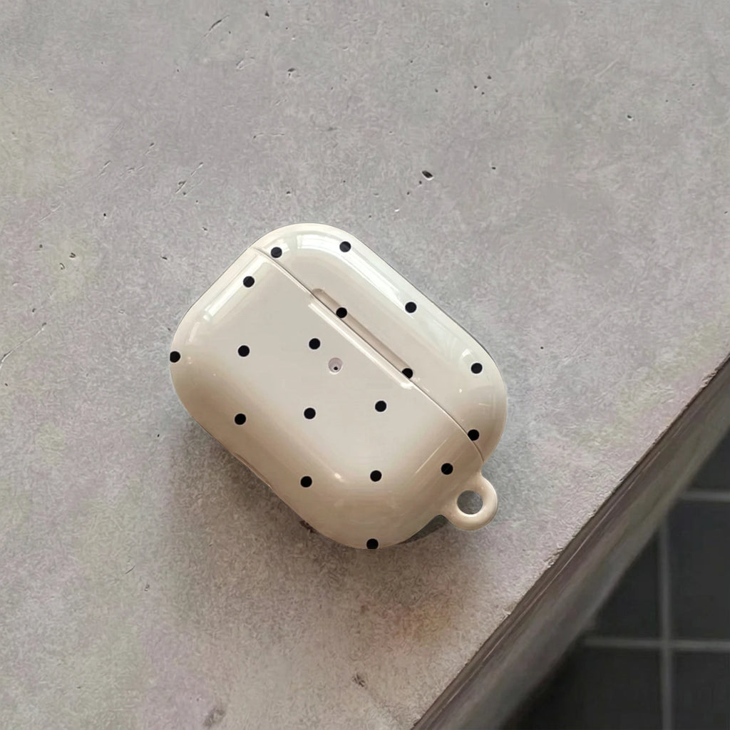 Ivory Dot AirPods Case