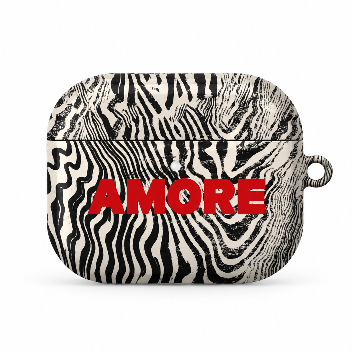 Amore Zebra AirPods Case